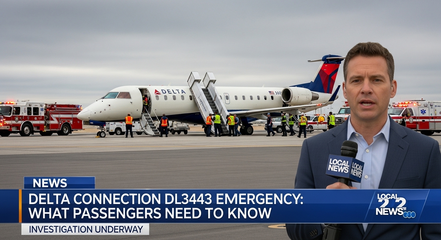 Delta Connection DL3543 emergency landing